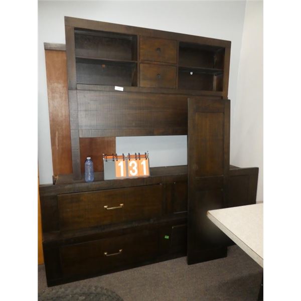 Wooden Double Mate's Bed