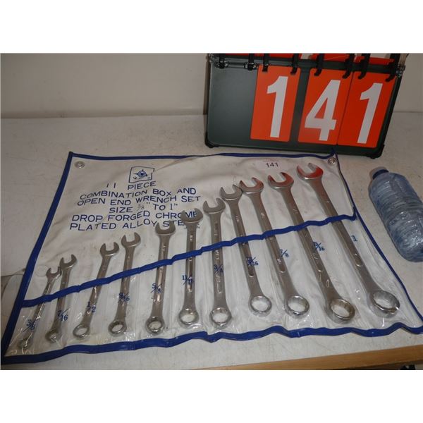 11Pcs Combination Wrench Set