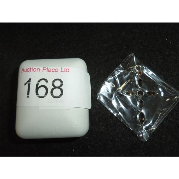 New Sterling Silver Pendant Cross