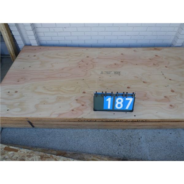16Pcs 4' x 8' x 32/16" Plywood Exterior Sheathing
