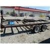 Image 2 : Fifth Wheel Dual Axle Flat Deck Trailer With Vin