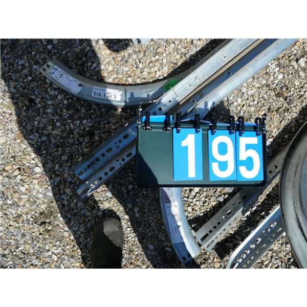 New 14' Garage Door Rails