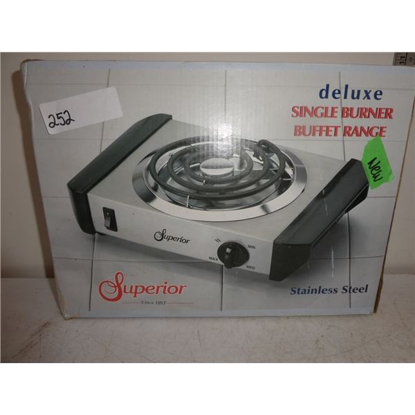 Superior Deluxe Single Burner
