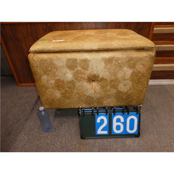 Vintage Foot Stool With Storage