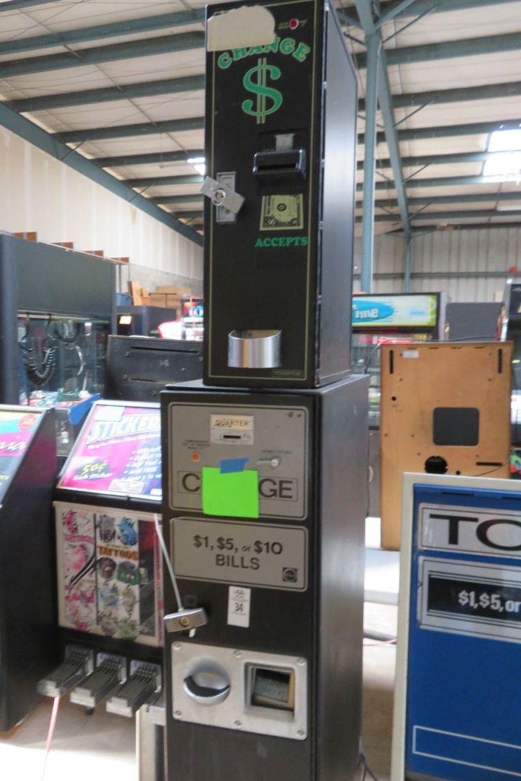 Arcade Token Change Machine