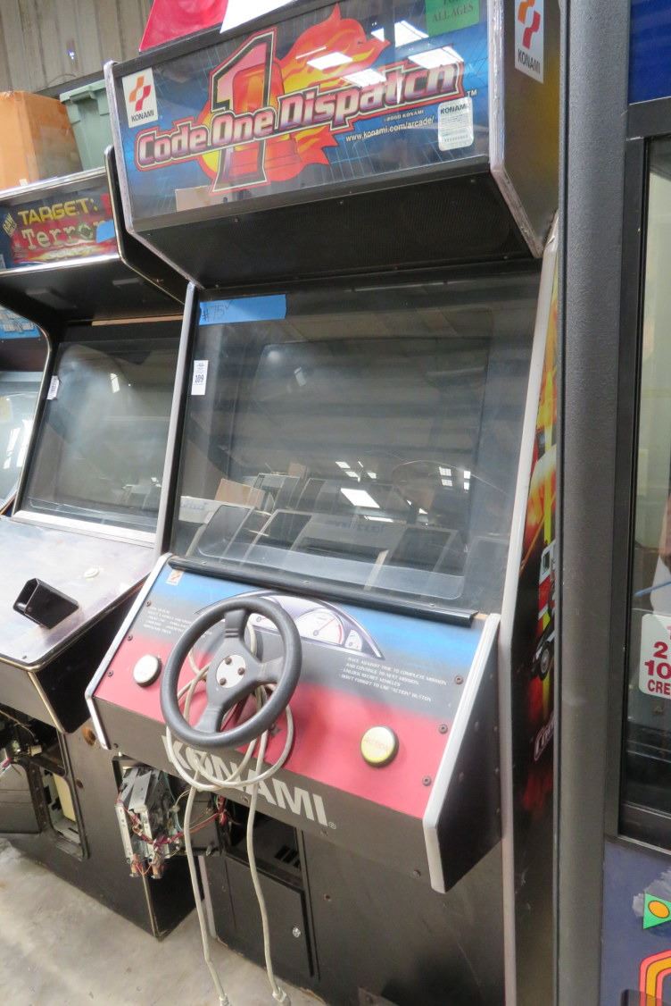 Konami Code 1 Dispatch Coin-Op Arcade Game