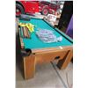 Image 1 : Green Felt Coin-Op Pool Table