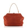 Image 2 : Mansur Gavriel Soft Elegant Bag Suede Medium Orange