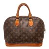 Image 1 : Louis Vuitton Brown Alma MM Satchel Bag