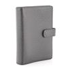 Image 1 : Louis Vuitton Ring Agenda Cover Taiga Leather MM Black