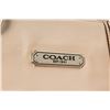Image 5 : Coach Beige Leather Gallery Zipper Tote Bag