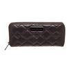 Image 1 : Marc By Marc Jacobs Black Quilted Leather Long Zippy Wallet