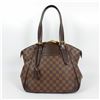 Image 1 : Louis Vuitton Damier Ebene Canvas Leather Verona MM Shoulder Bag