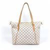 Image 4 : Louis Vuitton Damier Azur Canvas Leather Totally MM Tote Bag
