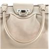 Image 5 : Salvatore Ferragamo Gancio Lock Buckle Leather Tote Leather Large Gold, Neutral