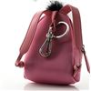 Image 4 : Fendi Monster Backpack Bag Charm Nylon and Leather Micro Pink