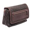 Image 2 : Gucci Dark Brown GG Canvas Leather Small Messenger Bag
