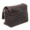 Image 3 : Gucci Dark Brown GG Canvas Leather Small Messenger Bag