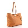Image 1 : Fendi Selleria Carla Tote Leather Medium Orange