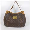 Image 1 : Louis Vuitton Brown Monogram Canvas Leather Galliera PM Hobo Bag