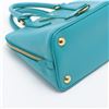 Image 5 : Prada Turquoise Saffiano Leather Promenade Lux Small 2Way Bag BL0838