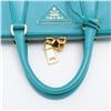 Image 6 : Prada Turquoise Saffiano Leather Promenade Lux Small 2Way Bag BL0838