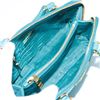 Image 8 : Prada Turquoise Saffiano Leather Promenade Lux Small 2Way Bag BL0838