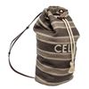 Image 2 : Celine Multicolor Logo Drawstring Backpack Bag