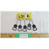 Image 1 : (4) Toyota and (1) mercedes Bottle opener keychain