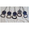 Image 3 : (4) Toyota and (1) mercedes Bottle opener keychain
