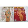 Image 2 : (4) Assorted playboy magazines