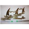 Image 1 : Brass sailing Coats and Seagulls wall decor