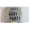 Image 2 : 1958-1959 Passenger car Body Parts