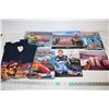 Image 1 : Nascar Calendars,autographed Dale Jarrett pictures,magazines,T-shirt size L