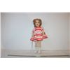 Image 1 : 18” Shirley Temple Porcelain Doll and stand