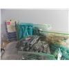 Image 4 : Bin of Vintage Perming Curlers + Perm supplies