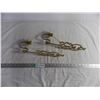 Image 4 : (2) Brass Wall Sconce Candle Holders