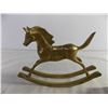 Image 4 : (3) Brass Rocking Horses + (1) Brass Rocking Horse music Box