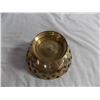 Image 5 : (2) Ornate Brass Etched Pedestal Bowls