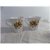 Image 5 : (3) Glass Tumblers, (2) Royal Grafton Bone Cups, and a Novelty Mug