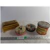 Image 1 : (4) Vintage Tins