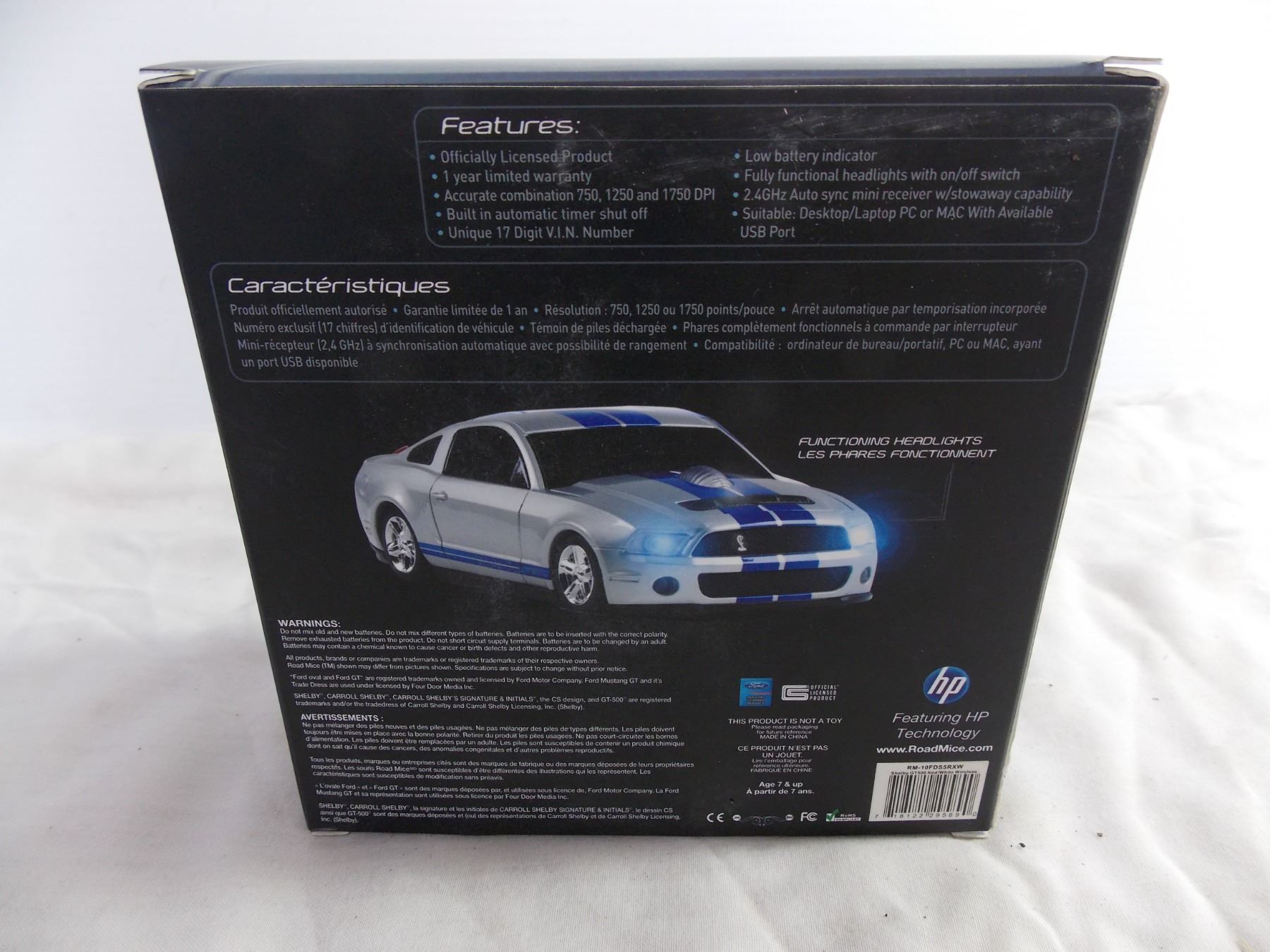 Road Mice Ford Shelby GT500 Computer Mouse - Bodnarus Auctioneering