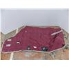 Image 1 : *Weaver 74” Winter Horse Blanket-some repairs and tears