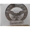 Image 3 : *Aluminum Eagle Welcome Sign 24wx27h