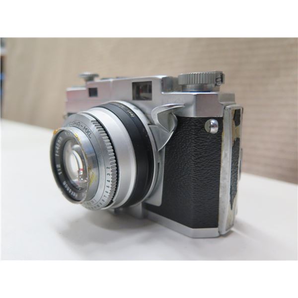 Konica III フィルムカメラ Seikosha-MXL Konica Ⅲ MXL Konishiroku Hexanon 1:2 48mm レンズ【ランクB コニカ