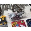 Image 8 : Misc Tools: Ratchets & Sockets, Wrenches, Pliers, Screwdrivers, etc in Canvas Bag