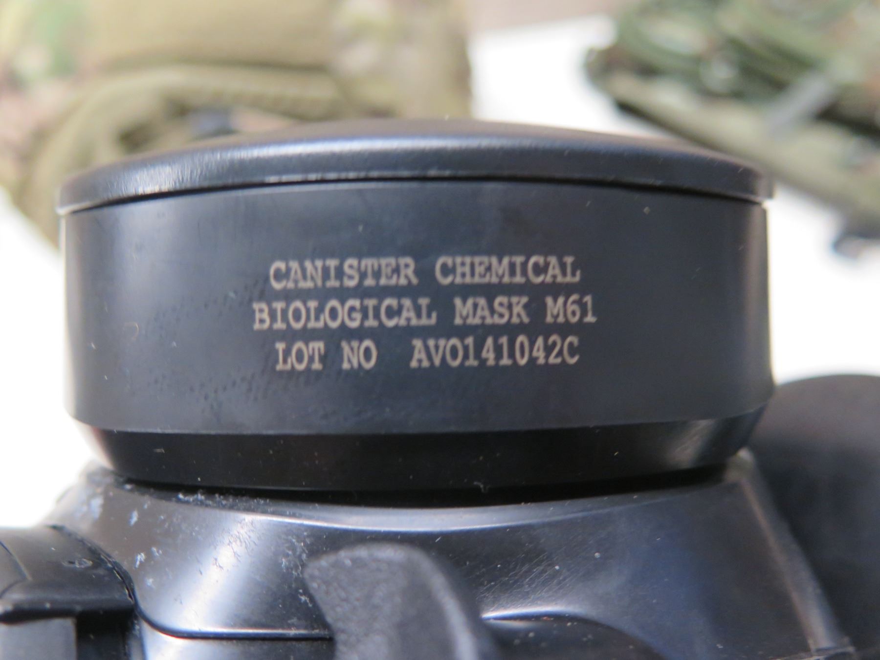 Canister Chemical Biological Mask M61