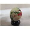 Image 8 : Qty 10 Collectible Painted Eggs - 8 on Stands