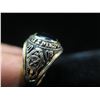 Image 8 : Gold 14K Damien Class Ring 2003 Size 9 w/ Stone 10.40 grams