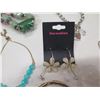 Image 8 : Misc Costume Jewelry: Multiple Rings, Bracelets, Earrings, Necklaces, etc